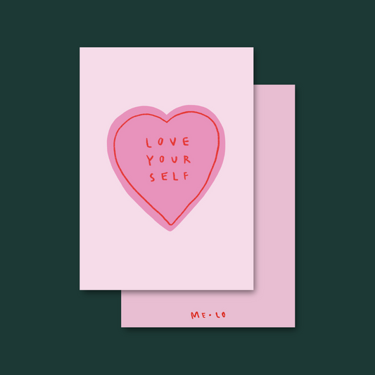 Selbstliebe Karte